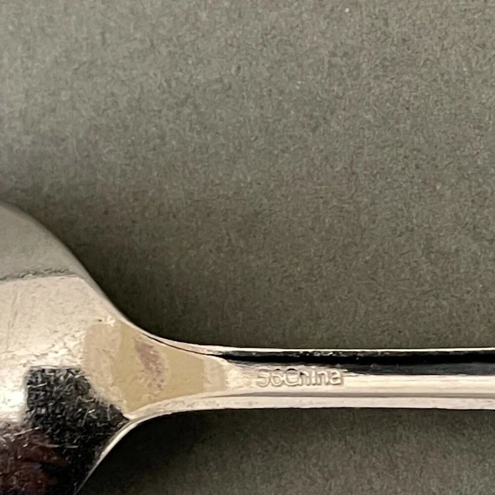 Delco Natalie Stainless Steel Spoons Flatware‎ Lot of 2